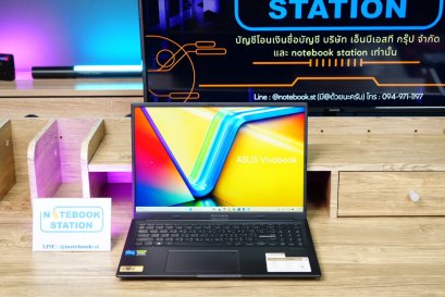Asus Vivobook 16X i5-12500H RTX4050(8GB) Ram16 ssd512 จอ16นิ้ว WUXGA 120Hz สเปคสูงมีการ์ดจอแยกหน้าจอใหญ่ ขายเพียง 23,990.-