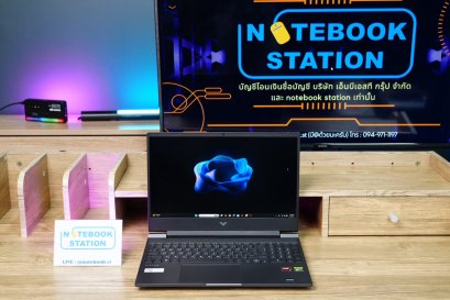 HP Victus 15 รุ่นใหม่ Ryzen5-8645HS Ram16 RTX3050(6GB) SSD1TB จอ15.6 FHD 144Hz สเปคเกมมิ่งมีAIช่วยประมวลผล คียบอร์ดไฟสีขาว ดีไซน์สวยเรียบหรูดูแพง มีประกันศูนย์ขายเพียง 20,990.-เท่านั้น
