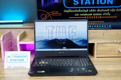 Asus TUF Gaming Ryzen7-3750H GTX1660Ti(6GB) Ram16 SSD512GB จอ15.6 120Hz สเปคเกมมิ่ง คีย์บอร์ดไฟRGB ขายเพียง 8,990.-