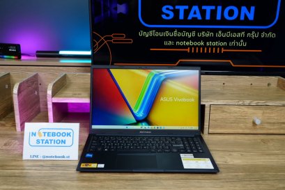 Asus Vivobook 15 i3-1315U Ram8 SSD512 15.6นิ้ว FHD จอใหญ่ภาพคมชัด สเปคดี ทำงานเก่ง เครื่องพร้อมใช้งาน ขายเพียง 10,990.-ประกันศูนย์ยาว2027