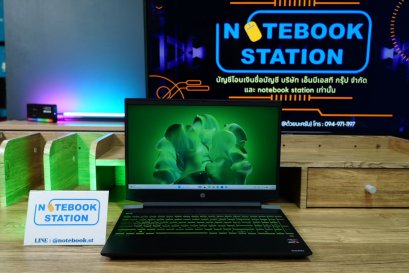 HP Pavilion Gaming 15 Ryzen7-4800H GTX1650Ti(4GB) Ram16 SSD512+HDD1TB จอ15.6 FHD 144Hz สเปคเกมมิ่ง คีย์บอร์ดไฟสีเขียว เครื่องพร้อมใช้งาน ราคาสุดคุ้มเพียง 12,990.-