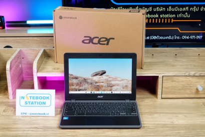 (สินค้ามือหนึ่งประกันศูนย์เต็ม)Acer Chromebook หน้าจอทัชสกรีนได้ Intel Processor N4500 Ram4 32GBeMMC จอ11.6 HD ราคาเพียง 5,990 .-พร้อมประกันศูนย์