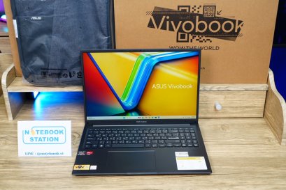 Asus Vivobook 16 Ryzen7-7730U Ram16 SSD512 จอ16 WUXGA FHD IPS 60Hz สเปคดีทำงานเก่งมีแป้นตัวเลขแยก เครื่องพร้อมใช้งาน มีประกันศูนย์ ราคาเพียง 13,990.-