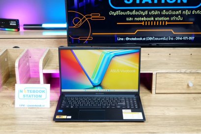 Asus Vivobook 15 i5-13420H Ram16 SSD512 จอ15.6 FHD IPS สเปคสูง ดีไซน์เรียบหรู เบาบาง เครื่องสวยมีประกันศูนย์ ขายเพียง 12,990.-