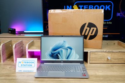 HP 15s Ryzen7-5700U Ram16 SSD512 จอ15.6 FHD สเปคทำงาน แป้นตัวเลขแยก เครื่องสวย ราคาเพียง 8,990.-