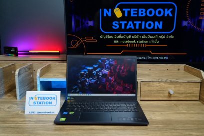 Acer Aspire 7 i5-12450H RTX-2050(4GB) RAM8 SSD512 จอ15.6 144Hz FHD สเปคสูง ดีไซน์เรียบหรูบางเบา ดูทันสมัย เครื่องสวยมีประกันศูนย์ ขายเพียง 15,990 .-