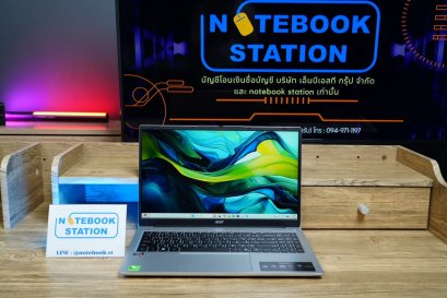 Acer Aspire Lite 15 Ryzen7-5700U Ram16 SSD512 15.6 FHD IPS สเปคสูง ทำงานเก่ง ดีไซน์สวยบางเบา ขายราคาเพียง 11,990.- มีประกันศูนย์