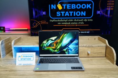 Acer Aspire Lite 16 i5-1334U Ram16 512GB M.2 จอใหญ่16นิ้ว FHD+ สเปคทำงานรุ่นใหม่ จอใหญ่ภาพสวยคมชัด ดีไซน์ฝาหลังสุดสวย เครื่องมีประกันศูนย์เพียง 12,590.-