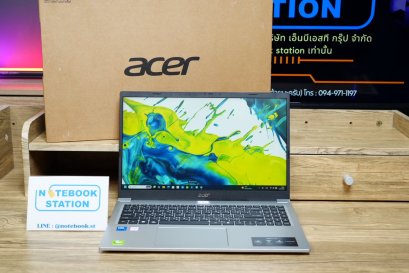 Acer Aspire Lite 15 IntelCore5-120U Ram16 SSD512 จอ15.6นิ้ว FHD IPS สเปคทำงานรุ่นใหม่ ดีไซน์เครื่องสวยบาง มีประกันศูนย์2027 ราคา 12,990.-