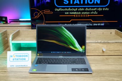 Acer Aspire 3 i5-1235U Ram8 SSD512 จอ15.6นิ้ว FHD IPS สเปคดีทำงานเก่ง จอใหญ่มีแป้นตัวเลขแยก เครื่องพร้อมใช้งาน ขายเพียง 12,490.-เท่านั้น