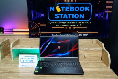 Acer Nitro V 15 i5-13420H RTX3050(6GB) Ram16 SSD512 จอ15.6 FHD 144Hz จอภาพสวย สเปคเกมมิ่งรุ่นใหม่ ดีไซน์ฝาหลังสุดเท่ เครื่องพร้อมใช้งานประกันศูนย์ยาว2027 ขายเพียง 18,990.-