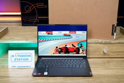 (ของใหม่)Lenovo Yoga Slim 7 Pro Ryzen7-5800H Ram16 512GB M.2 จอ 14นิ้ว 2.8K 90Hz สเปคสูงทำงานเก่ง ดีไซน์สวย วัสดุดีบางเบาพกพาสะดวก พร้อมใช้งานขายถูกเพียง 21,990.-
