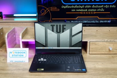 Asus TUF Gaming Dash F15 i7-12650H RTX3050Ti Ram16 SSD512 จอ15.6 144Hz สเปคสูง ดีไซน์สวยทันสมัย เพียง 16,990.-