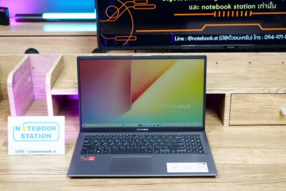 Asus VivoBook 15 Ryzen5-3500U Ram8 SSD512GB จอ15.6 FHD สเปคใช้งานทั่วไป เครื่องพร้อมใช้งาน เพียง 5,999.-