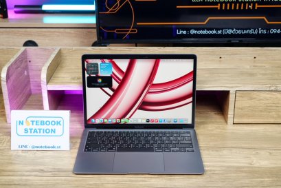 APPLE Macbook Air 13 (2020) M1 Ram8 SSD256 จอ13.3 รอบชาร์จ 260 ครั้ง ความชัดระดับ2k เครื่องรีเซ็ตพร้อมใช้งาน ขายถูกเพียง 14,990.-