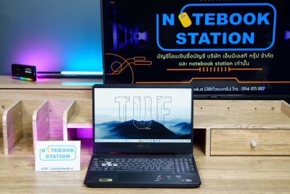 Asus TUF Gaming Ryzen7-3750H GTX1650(4GB) Ram8 SSD512 จอ15.6 144Hz สเปคเกมมิ่ง คีย์บอร์ดมีไฟRGB เครื่องพร้อมใช้งาน ขายถูกเพียง 10,990.-