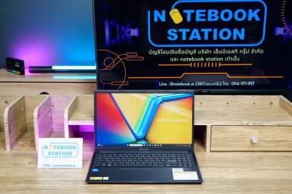 Asus Vivobook 15 i3-1315U Ram8 SSD512 15.6นิ้ว FHD จอใหญ่ภาพคมชัด สเปคดี ทำงานเก่ง เครื่องพร้อมใช้งาน ขายเพียง 11,990.-ประกันศูนย์ยาว2027
