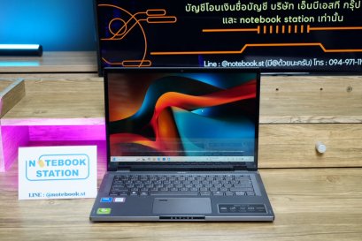 Acer Spin 14 2IN1 ทัชสกรีนหมุนจอมีปากกา IntelCore5-120U Ram16 512GB M.2 จอ14นิ้ว FHD+ สเปคทำงานรุ่นใหม่ มีประกันศูนย์ยาว2027 พร้อมใช้งานเพียง 17,990.-