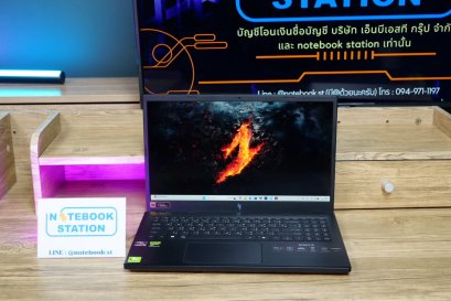 Acer Nitro V15 Ryzen5-6600H RAM32 RTX-3050(6GB) 512GB M.2 15.6นิ้ว FHD 165Hz sRGB100% เกมมิ่งรุ่นใหม่ สเปคสูง ดีไซน์สวยเท่ มีประกันศูนย์ยาว2028 ในสุดคุ้มเพียง 18,990.-เท่านั้น