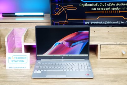 HP 15s AMD Athlon Gold-3150U Ram4 SSD256 จอ 15.6 FHD IPS สเปคทำงานทั่วไป จอใหญ่มีแป้นตัวเลขแยก เครื่องพร้อมใช้งาน ขายถูกเพียง 5,990.-เท่านั้น