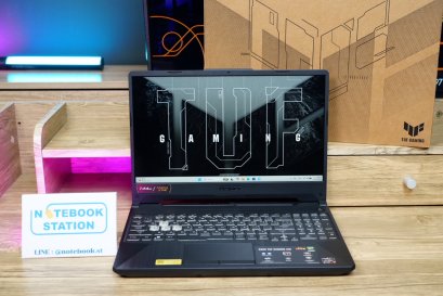 Asus TUF Gaming A15 Ryzen7-7445HS Ram16 RTX-3050(4GB) 512GB M.2 จอ 15.6 FHD IPS 144Hz สเปคสูง คีย์บอร์ดไฟRGB ดีไซน์สวยเท่ดูทันสมัย พร้อมประกันศูนย์2027 ขายเพียง 20,590.-