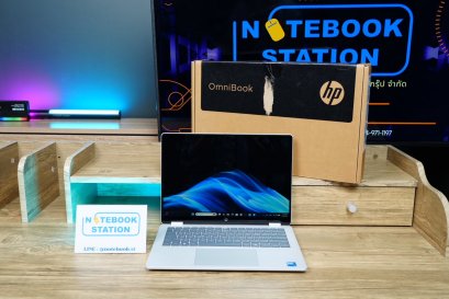 HP OmniBook 5 Filp 14 ทัสกรีนหมุนจอได้360องศา Intel Core 5-120U Ram16 SSD512GB จอ14.0นิ้ว 2K สเปคสูงบางเบา พร้อมประกันศูนย์ยาวถึงปี2028 ราคา 20,990 .-