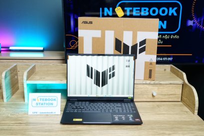 Asus TUF Gaming A16 Ryzen7-260 RTX5060(8GB) Ram16 SSD512 จอ16 นิ้ว QHD+ 165Hz สเปคสูง ดีไซน์สุดท่ อุปกรณ์ครบกล่องพร้อมประกันศูนย์ ขายเพียง 35,990.-เท่านั้น