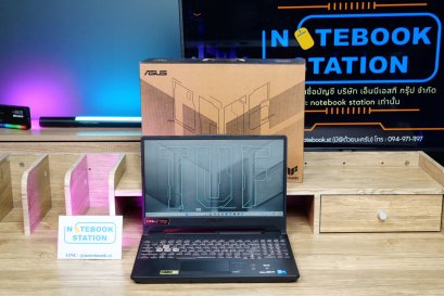 Asus TUF Gaming F15 i5-11400H RTX3050(4GB) Ram8 SSD512 จอ15.6 FHD 144Hz สเปคเกมมิ่ง คีย์บอร์ดไฟRGB ครบกล่องเครื่องสวยดีไซน์สุดเท่ ขายเพียง 15,990.-