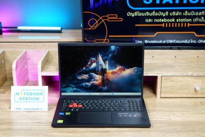 Acer Nitro Lite 16 i5-13420H RTX3050(6GB) Ram16 SSD512 จอ16นิ้ว WUXGA 165Hz สเปคสูงทำงานเก่ง ดีไซน์เรียบหรู เครื่องประกันศูนย์ยาวถึงปี2028 ขายเพียง 17,900.-