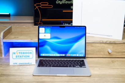 APPLE Macbook Air 13 (2026) รุ่นใหม่ล่าสุด M5 Chip Ram16 SSD1TB จอ13.6นิ้ว ความคมชัดระดับ2k เครื่องสวยมาก รอยชาร์จเพียง 2 ครั้ง อุปกรณ์แท้ครบกล่องพร้อมประกันศูนย์เกือบ1ปีเต็ม ขายเพียง 36,990.-เท่านั้น