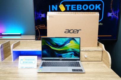 Acer Aspire Lite 15 i5-12450H Ram16 512GB M.2 จอ15.6นิ้ว FHD สเปคดีทำงานเก่ง จอใหญ่มีแป้นตัวเลขแยก ดีไซน์บางเบา เครื่องมีประกันศูนย์2027 พร้อมใช้งานในราคาสุดคุ้มเพียง 10,990.-เท่านั้น