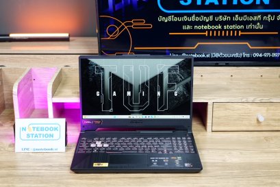 Asus TUF Gaming A15 Ryzen5-7535HS RTX2050(4GB) Ram8 SSD512 จอ 15.6 FHD 144Hz สเปคสูง คีย์บอร์ดไฟRGB ดีไซน์สวยเท่ดูทันสมัย พร้อมประกันศูนย์ เพียง 15,990.-