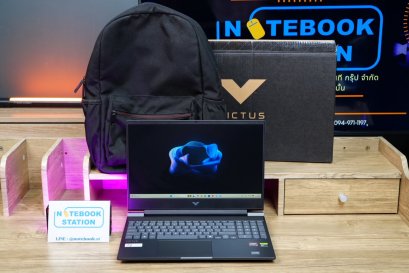 HP Victus Gaming 15 Ryzen7-8845HS RTX4060(8GB) Ram16 SSD1TB จอ15.6 FHD 144Hz สเปคเกมมิ่ง ครบกล่องมีประกันศูนย์ เพียง 27,990.-