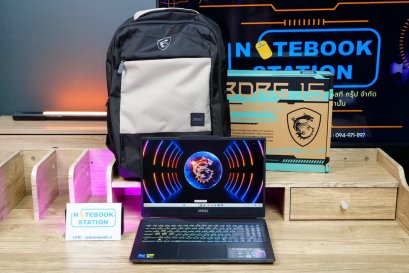 MSI Cyborg 15 i7-13620H RTX4050(6GB) Ram16 SSD512GB จอ15.6 FHD 144Hz เกมมิ่งสเปคสูง คีย์บอร์ดไฟRGB เครื่องสวย ครบกล่องพร้อมประกันศูนย์ เพียง 24,500.-