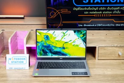 Acer Aspire Lite 15 Ryzen5-7640HS Ram16 SSD512GB จอ15.6นิ้ว FHD IPS สเปคสูงทำงานเก่ง ดีไซน์สวยบางเบา ครบกล่องมีประกันศูนย์2027 ขายเพียง 12,990.-(MS OFFRCE แท้)