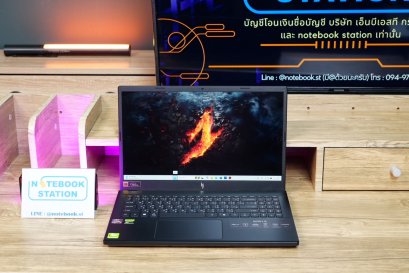 Acer Nitro V15 Ryzen5-6600H RTX-2050(4GB) RAM16 512GB+1TB SSD จอ15.6นิ้ว FHD 165Hz sRGB100% เกมมิ่งรุ่นใหม่ ดีไซน์เครื่องบาง สวยเท่ดูทันสมัย มีประกันศูนย์2028 ราคาสุดคุ้มเพียง 18,990.-