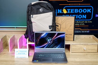 MSI THIN 15 i5-13420H RTX-4050(6GB) Ram16 SSD512 จอ15.6 FHD 144Hz สเปคเกมมิ่งรุ่นใหม่ ดีไซน์สวย น้ำหนักไม่ถึง2KG ยกครบกล่องพร้อมประกันศูนย์ ราคาสุดคุ้มเพียง 23,990.-