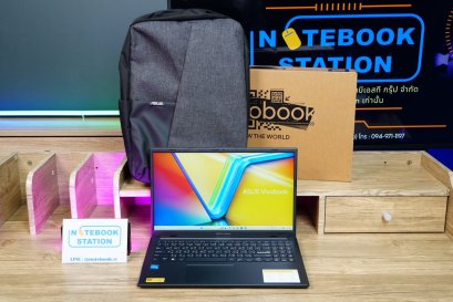 Asus Vivobook Go 15 i3-N305 Ram8 SSD512 จอ15.6 FHD IPS สเปคดีทำงานเก่ง เครื่องดีไซน์สวย บางเบา พร้อมมีประกันศูนย์ ขายเพียง 9,490.-เท่านั้น