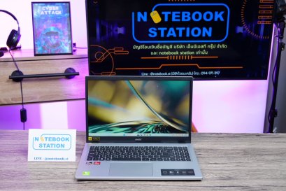 Acer Aspire 3 Ryzen5-7520U Ram8 512GB M.2 จอ15.6 FHD IPS สเปคทำงานรุ่นใหม่ สเปคดีทำงานเก่ง ดีไซน์บางเบา เครื่องพร้อมใช้งาน ขายเพียง 10,500.- เท่านั้น
