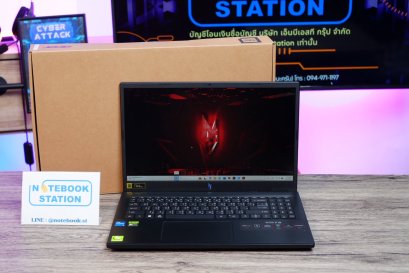 Acer Nitro V 15 i5-13420H RTX3050(6GB) Ram16 SSD512 จอ15.6 FHD 144Hz จอภาพสวย สเปคเกมมิ่งรุ่นใหม่ ดีไซน์ฝาหลังสุดเท่ เครื่องพร้อมใช้งานประกันศูนย์ยาว2027 ขายเพียง 18,990.-