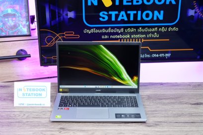 Acer Aspire 3 Ryzen3-7320U Ram8 SSD256GB จอ15.6 FHD IPS สเปคทำงาน เครื่องพร้อมใช้งาน ขายเพียง 7,590.-