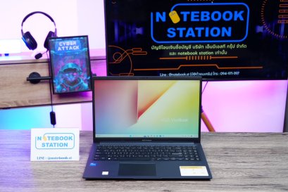 Asus Vivobook 15 i7-1255U Ram8 SSD512 จอ15.6 FHD IPS สเปคสูง ทำงานเก่ง ดีไซน์สวยบาง เครื่องมีประกันศูนย์ ขายเพียง 12,500 .-พร้อมใช้งาน