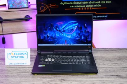 Asus ROG Strix G15 i7-10750H Ram16 GTX1650Ti(4GB) SSD512GB จอ15.6 144Hz สเปคสูง ไฟRGBรอบตัวเครื่อง ราคาเพียง 14,900.-