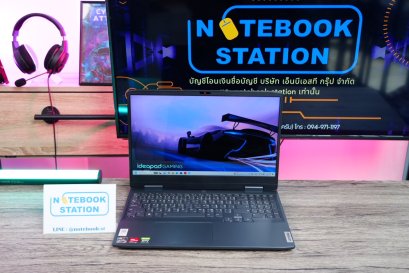 Lenovo IdeaPad Gaming 3 Ryzen5-7535HS RAM8 RTX2050(4GB) SSD512GB จอ15.6 FHD 120Hz สเปคเกมมิ่ง คีย์บอร์ดไฟสีขาว ดีไซน์สวย เรียบหรูดูทันสมัย เครื่องพร้อมใช้งาน เพียง 16,500.-