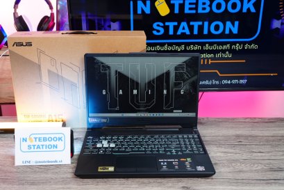 Asus TUF Gaming A15 Ryzen5-7535HS Ram16 RTX-3050(4GB) SSD512 จอ 15.6 FHD 144Hz สเปคเกมมิ่ง คีย์บอร์ดไฟRGB ดีไซน์สวยสุดเท่ เครื่องพร้อมใช้งานเพียง 19,990.-เท่านั้น