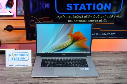Huawei Matebook D15 i3-10110U Ram8 SSD256 จอ15.6 FHD IPS 60hz สเปคทำงาน หน้าจอใหญ่ ดีไซน์สวยบางเบา เครื่องพร้อมใช้งาน ขายถูกเพียง 7,590.-