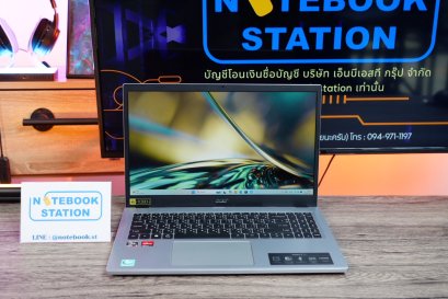 Acer Aspire 3 Ryzen3-7320U Ram8 SSD256GB จอ15.6 FHD IPS สเปคทำงาน เครื่องพร้อมใช้งาน ขายเพียง 7,990.-
