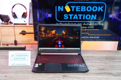 Acer Nitro5 corei5-9300H Ram8 GTX1650 SSD512 จอ15.6 FullHD IPS 144Hz สเปคเล่นเกมส์ มีไฟใต้คีย์บอร์ด ราคาเพียง 7,500.-
