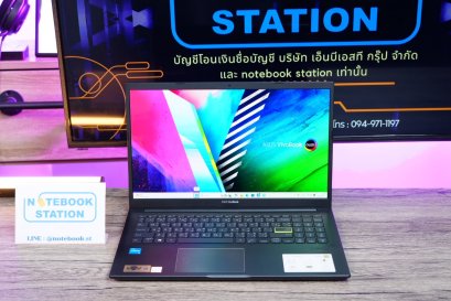 Asus VivoBook 15 OLED i3-1115G4 Ram4 SSD512 จอ15.6 OLED จอภาพสวยคมชัด สเปคดี ราคาเพียง 8,999.-