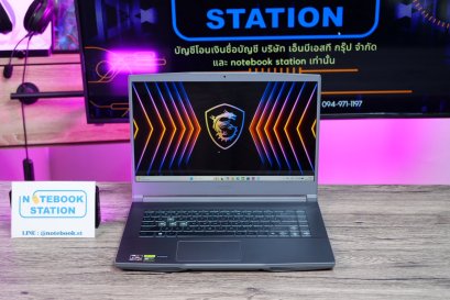 MSI THIN A15 Ryzen7-7735HS RTX3050(4GB) Ram16 SSD512 จอ15.6 FHD 144Hz สเปคสูง ดีไซน์สวยหรู ขายเพียง 20,990.-เท่านั้น พร้อมประกันศูนย์